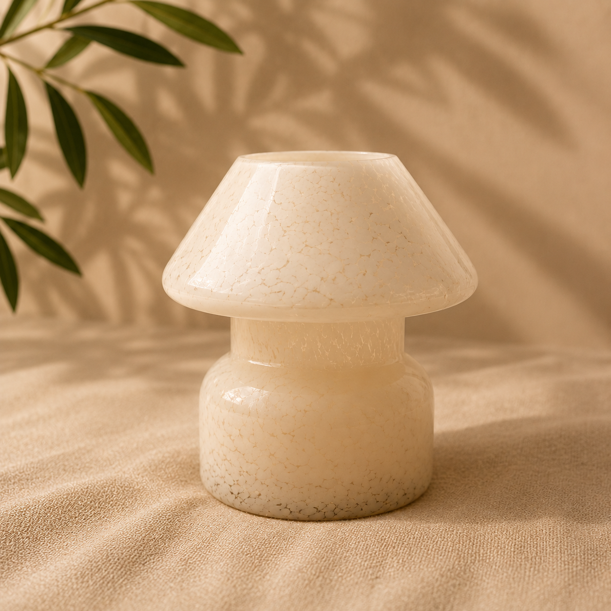 White Scented Candle Lamp