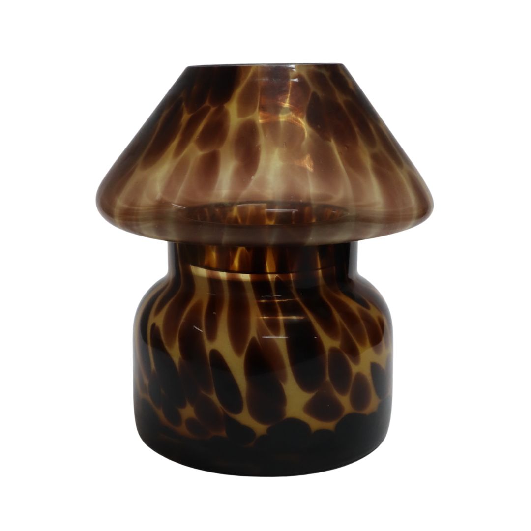 Candeeiro Leopardo Vela Aromática