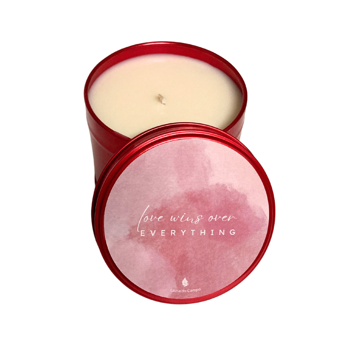Vela mensagem Dia dos Namorados