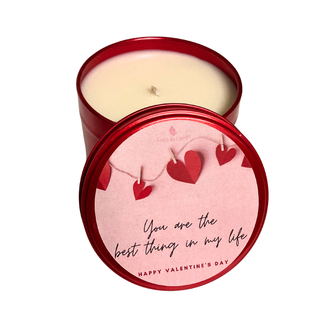 Vela mensagem Dia dos Namorados