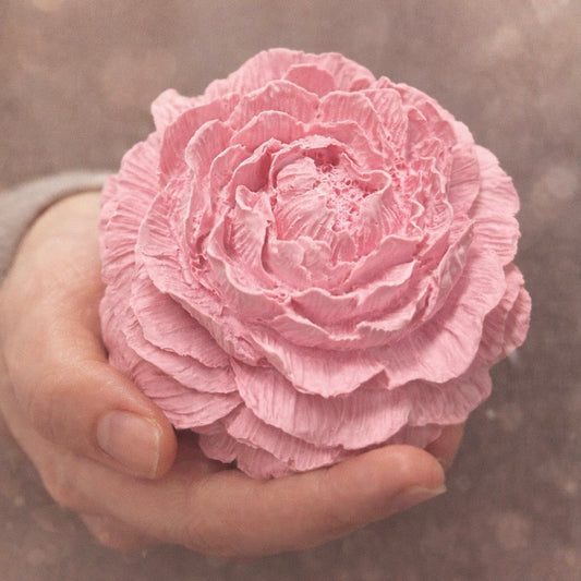 Peónia em Gesso Perfumado – Love Spirit