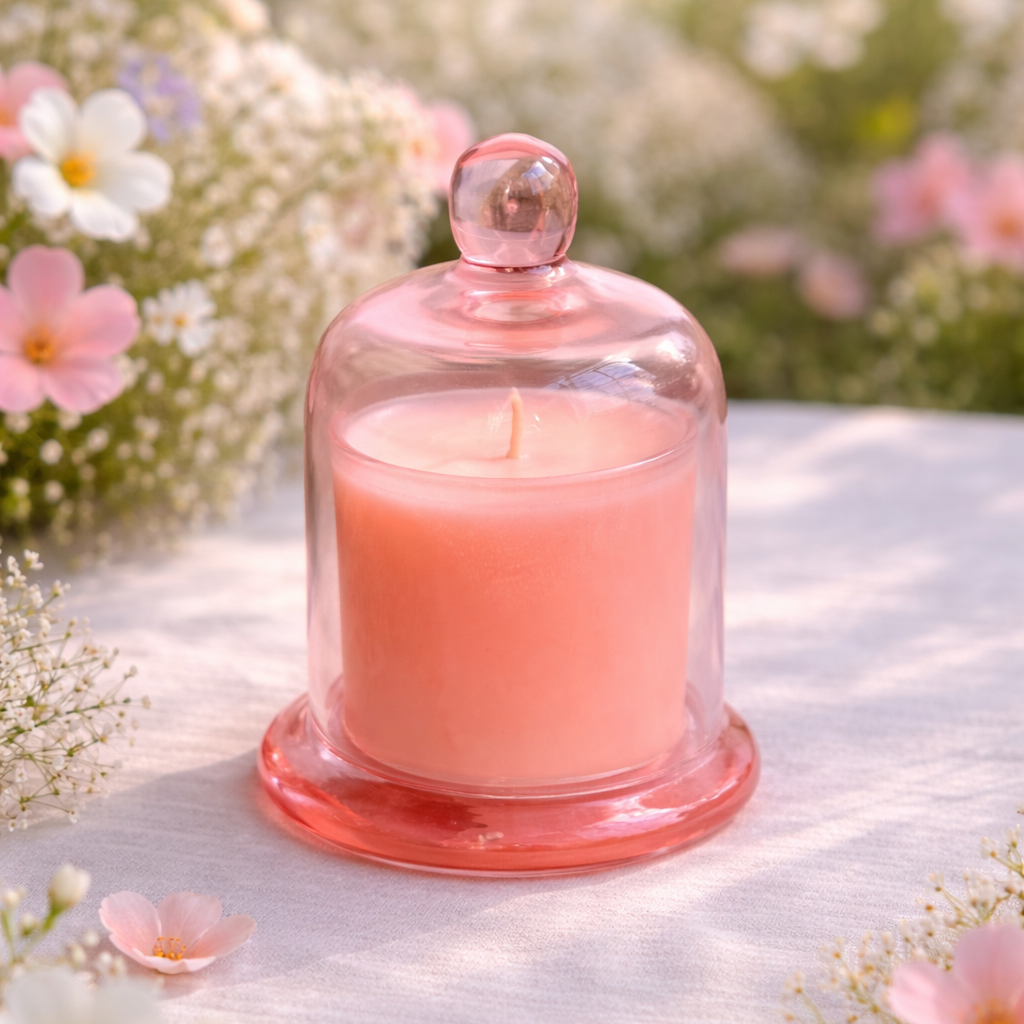 Pink Bell Scented Candle