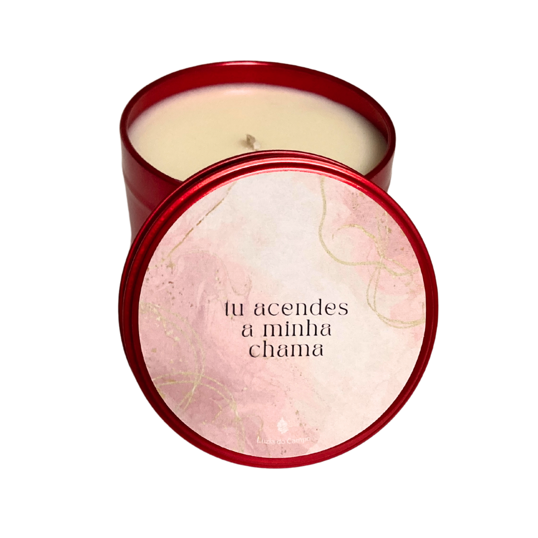 Vela mensagem Dia dos Namorados