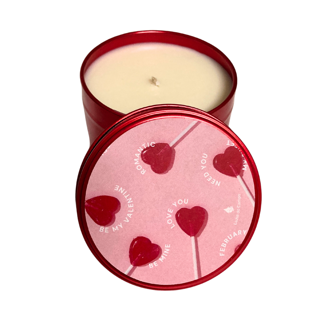 Vela mensagem Dia dos Namorados