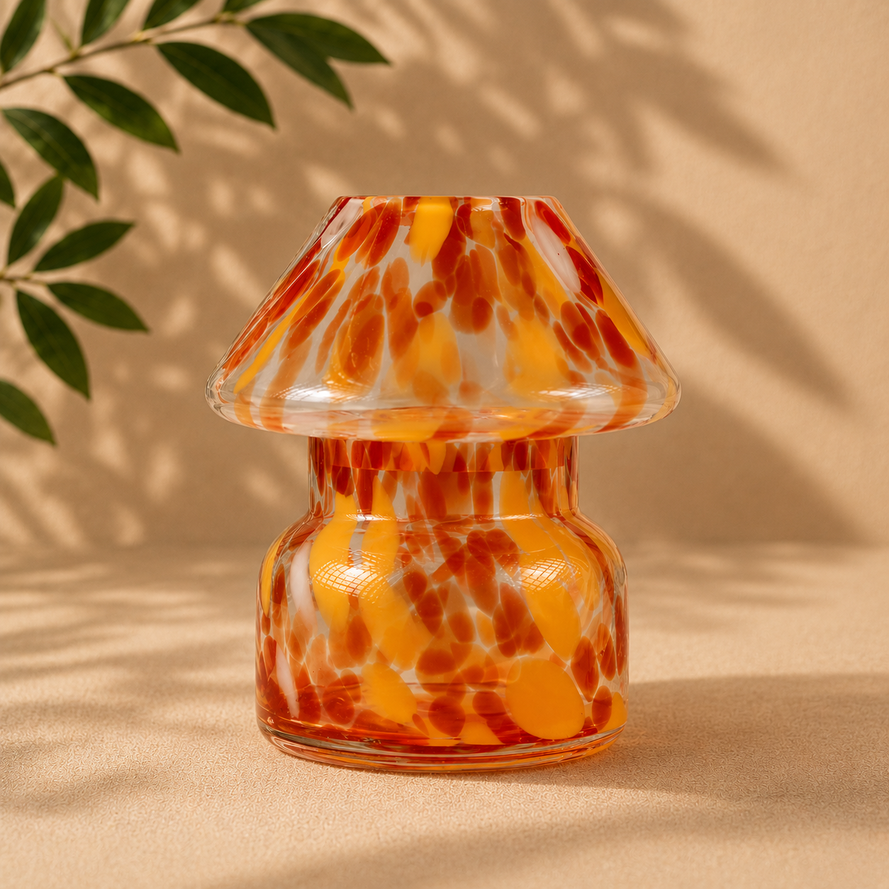 Orange Scented Candle Lamp