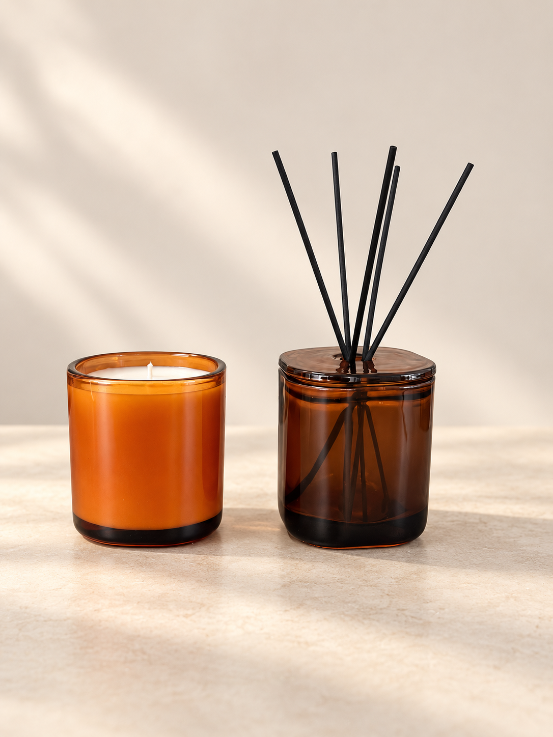 Coffret Maçã & Canela — Vela + Difusor