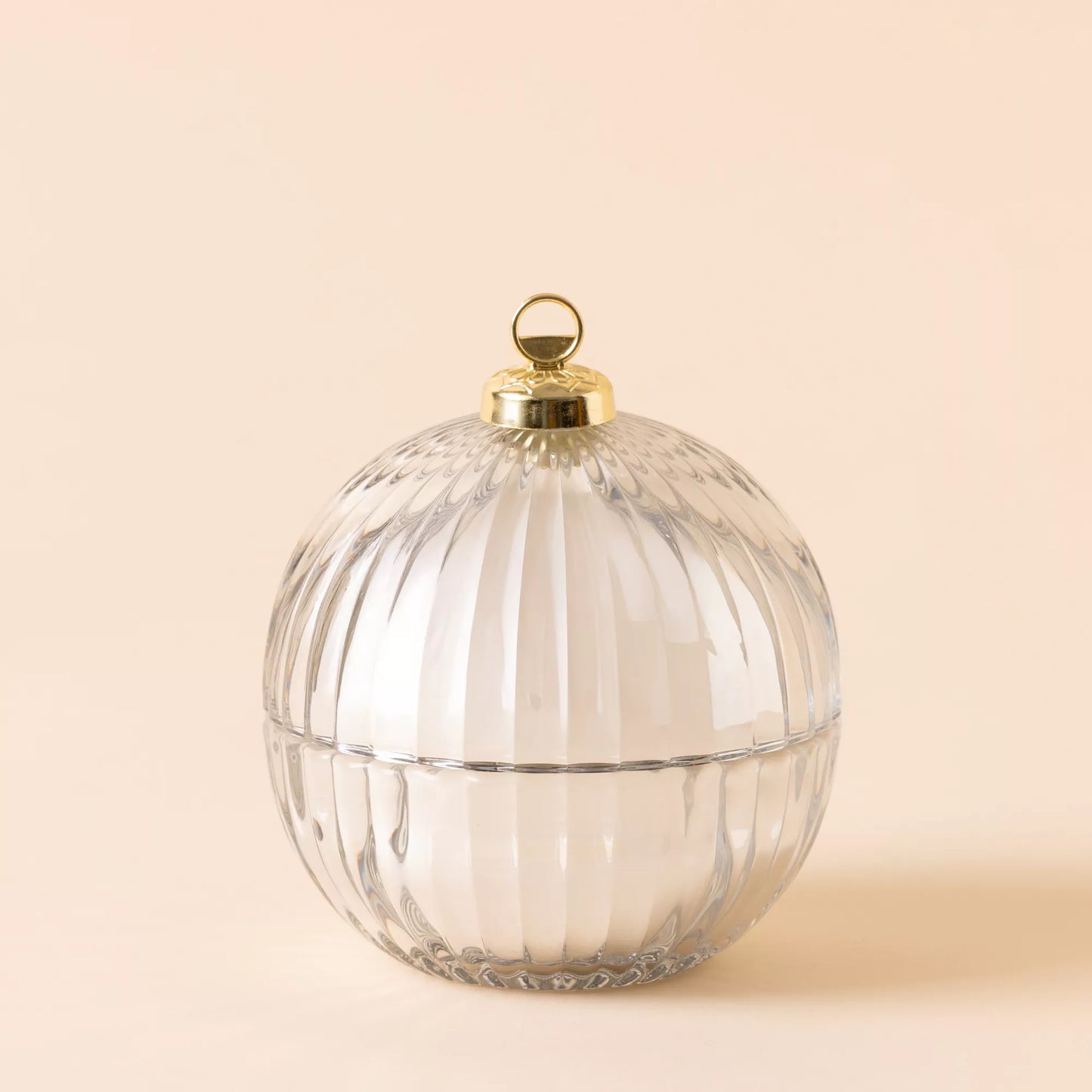 Vela Bola de Natal Prateada