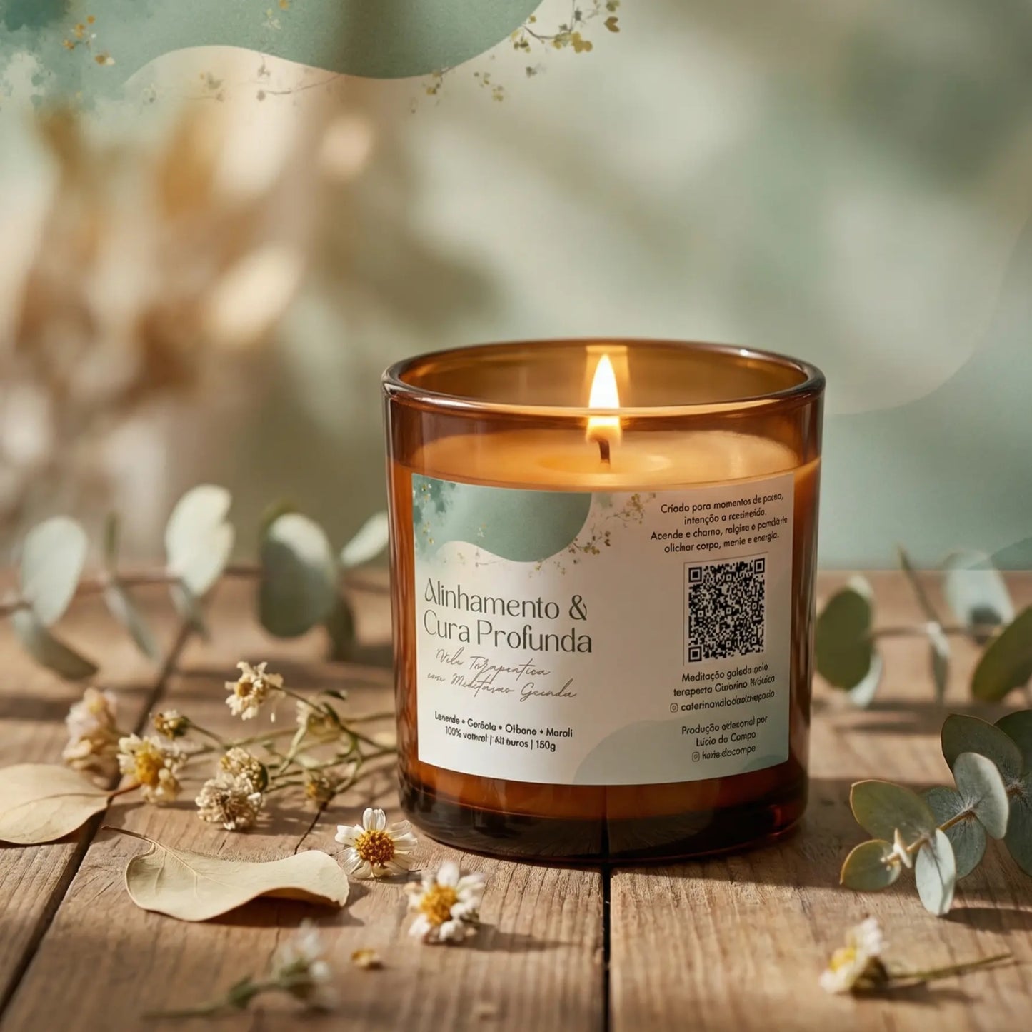 Vela Terapêutica com Meditação Guiada