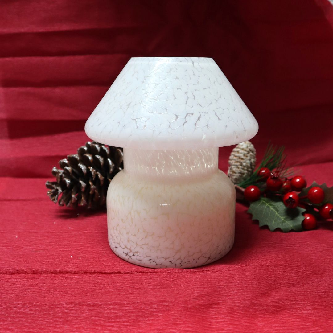 Candeeiro Branco Vela Aromática