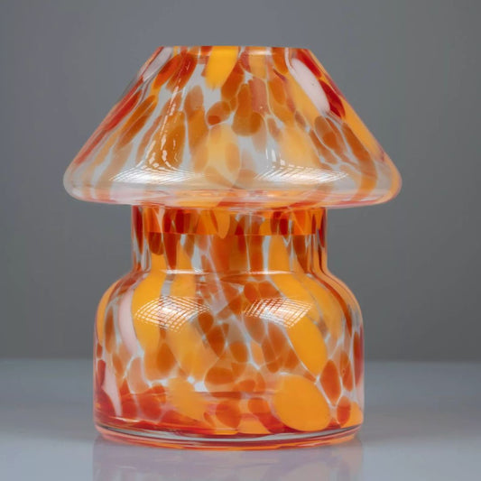 Candeeiro Laranja Vela Aromática